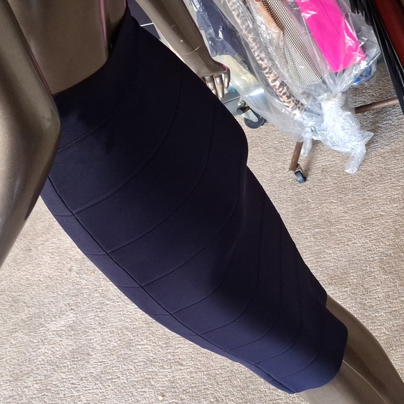 Vintage stretch slim skirt - Picture 2 of 3